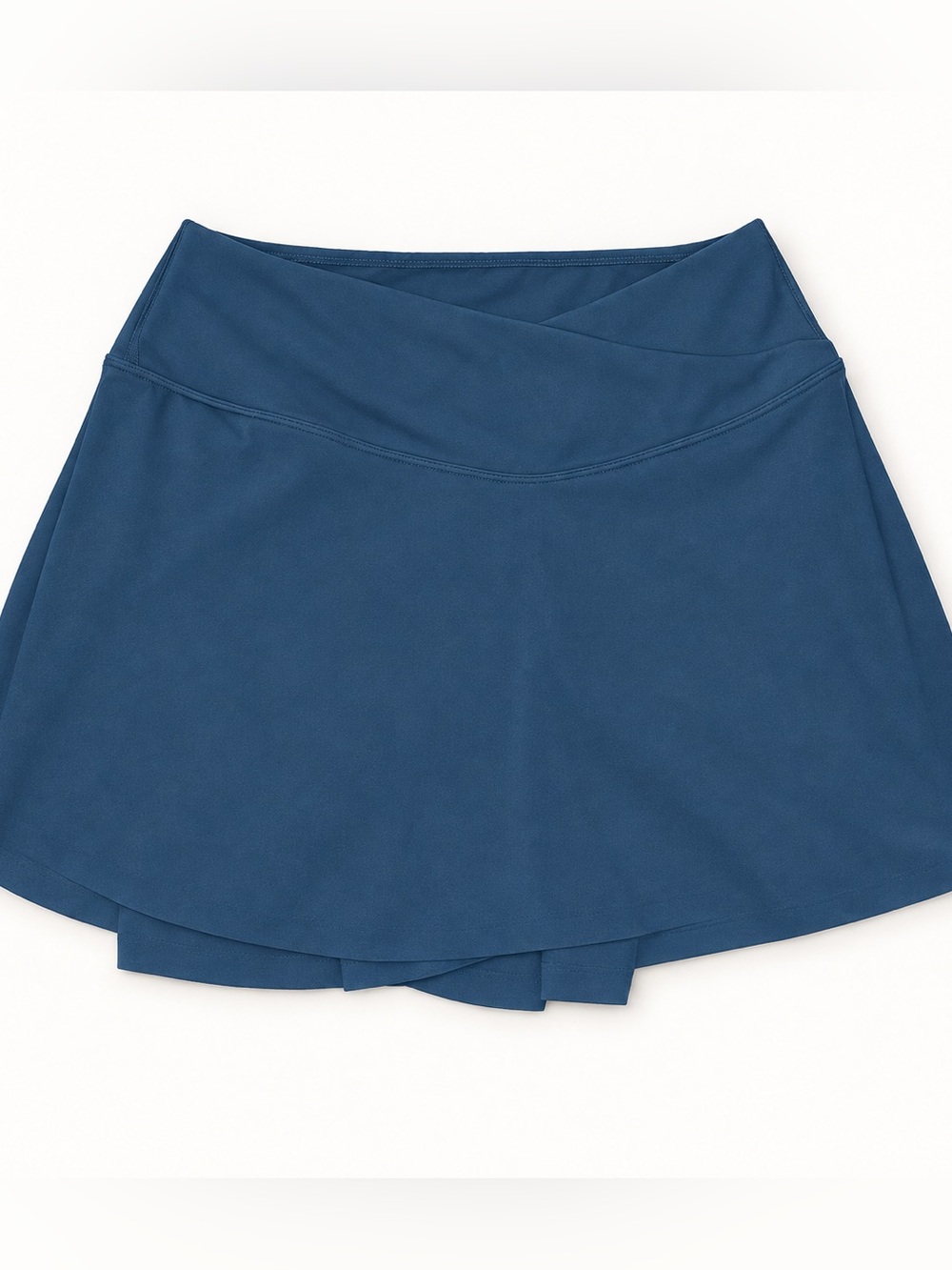 Halara NWT Blue Crossover High Waist 2-in-1 Athletic Skort Large